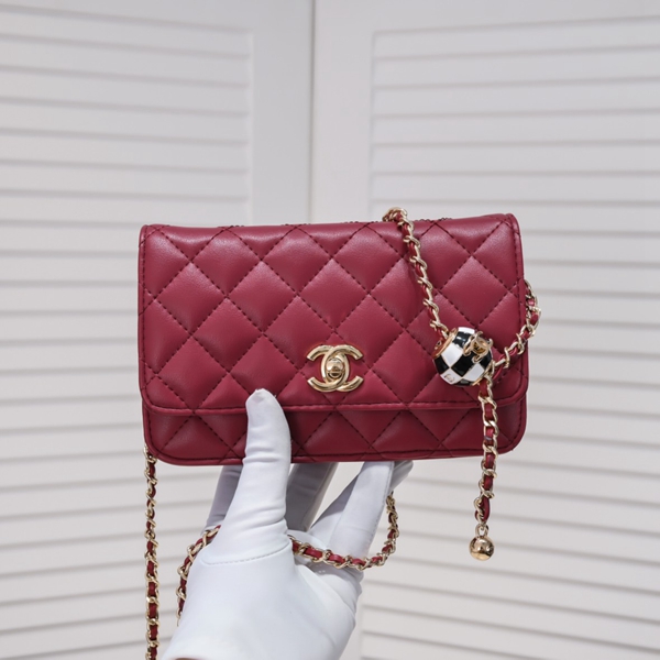 シャネルバッグ細部ディテール